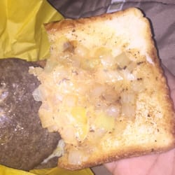 Whataburger - Patty melt with no sauce and just onions