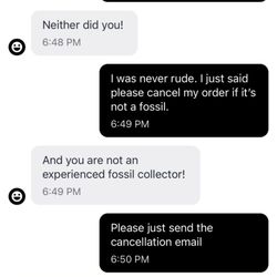 Dino Encounters - Receipts