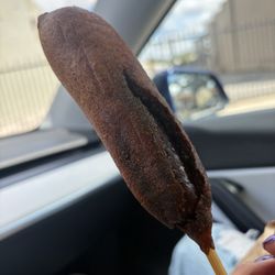Sylvester’s Burgers - Burned corn dog