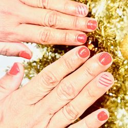 Phenomenail Salon - Love for short nails and festive season