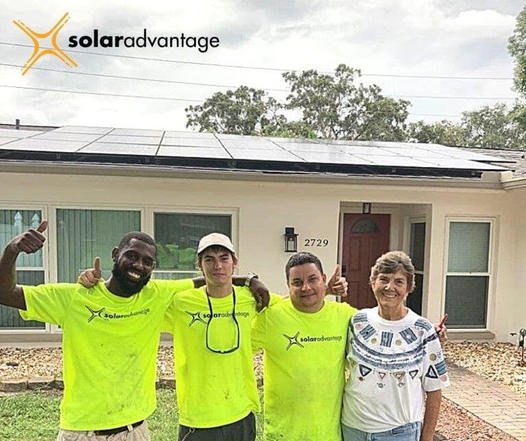 Slide of Advantage Roofing