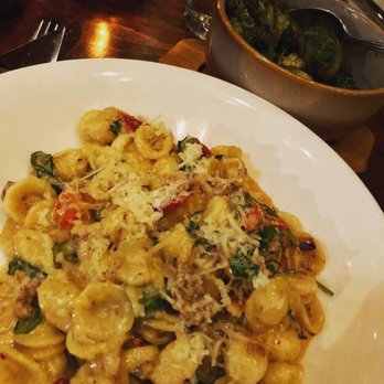 Fireside - Autumn Orecchiette & Brussels Sprouts - New American Near Me - Portland, Oregon