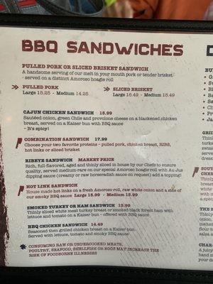 Menu photo 2 Ribs Hickory Pit BBQ Cedar Crest, NM