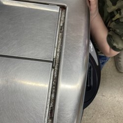 Walmart Supercenter - Disgusting self checkout scanner/scale.