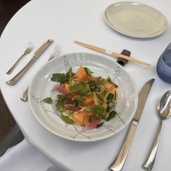 Spago - Melon Salad - New American Near Me - Beverly Hills, California Spago - Melon Salad - New American Near Me - Beverly Hills, California