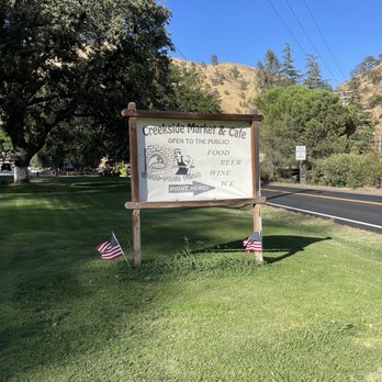 Canyon Creek Resort - Why advertise a store to people driving by if it's not open? - Campgrounds Near Me - Winters, California