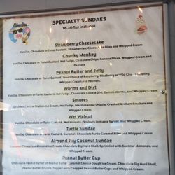 Blondie's Sip-n-Dip - Menu