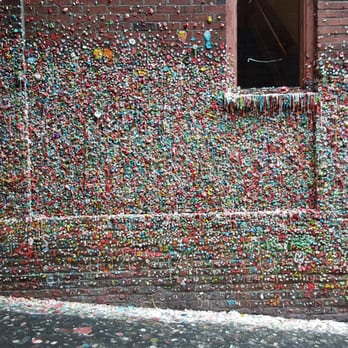 The Gum Wall - Local Flavor Near Me - Seattle, Washington
