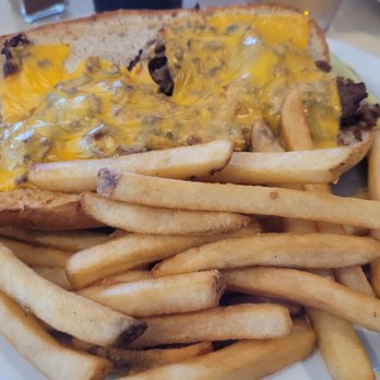 Alice's A Family Restaurant - Cheese steak with fries - American Near Me - Middle River, Maryland Alice's A Family Restaurant - Cheese steak with fries - American Near Me - Middle River, Maryland
