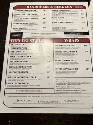 Menu photo 1 Oak Barrel Public House Milwaukee, WI Menu photo 1 Oak Barrel Public House Milwaukee, WI
