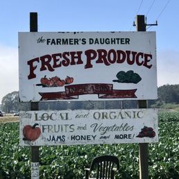 a sign for a farm a sign for a farm