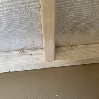 Tuff Shed Sacramento - Nails missing the studs and this was just one pic there was more studs missed. - Sheds & Outdoor Storage Near Me - Sacramento, California Tuff Shed Sacramento - Nails missing the studs and this was just one pic there was more studs missed. - Sheds & Outdoor Storage Near Me - Sacramento, California