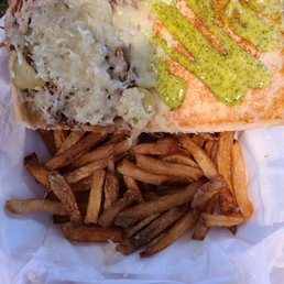 Cuban Sandwich & Garlic Fries Cuban Sandwich & Garlic Fries