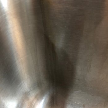 My Houston Maids - Upper corner -- rust created from chemical reaction with use of acid. - Home Cleaning Near Me - Houston, Texas