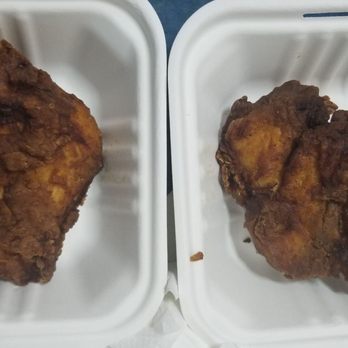 Harlem Shake - Two burnt pieces of chicken - American Near Me - New York, New York