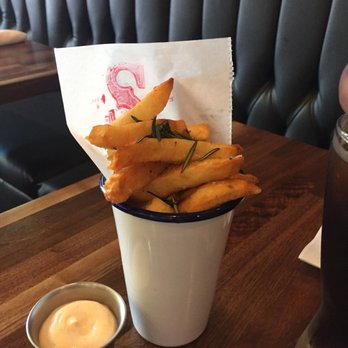 SENATE - Duck fat Fries with dipping sauce - Gastropubs Near Me - Blue Ash, Ohio SENATE - Duck fat Fries with dipping sauce - Gastropubs Near Me - Blue Ash, Ohio