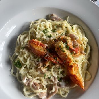Trevioli Italian Kitchen at the Rapids - Lobster and Prosciutto Linguini - Italian Near Me - Columbus, Georgia Trevioli Italian Kitchen at the Rapids - Lobster and Prosciutto Linguini - Italian Near Me - Columbus, Georgia