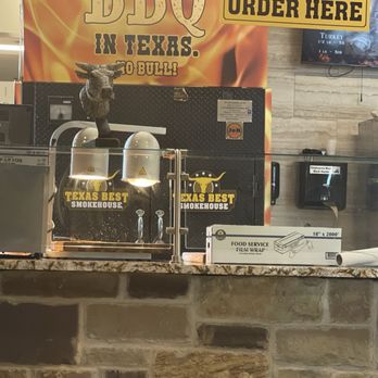 Texas Best Smokehouse - They have the smoker right behind the counter - Barbeque Near Me - Grapevine, Texas Texas Best Smokehouse - They have the smoker right behind the counter - Barbeque Near Me - Grapevine, Texas