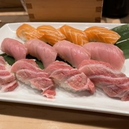 Toro, Yellowtail, Salmon