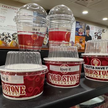 Cold Stone Creamery - cup sizes - Ice Cream & Frozen Yogurt Near Me - Belleair Bluffs, Florida