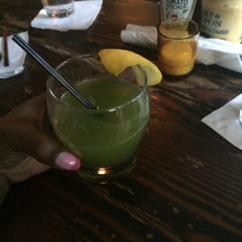 DuMont Burger - The DB75 this is like drinking a salad with alcohol because of the added basil.. #tispeycity - Burgers Near Me - Brooklyn, New York