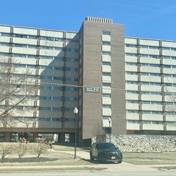 University of Wisconsin-Oshkosh - North Scott Hall - my home away from home so many years ago!