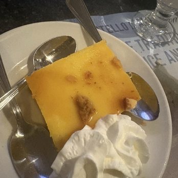 Sagres Restaurant - Flan dessert - Portuguese Near Me - Fall River, Massachusetts