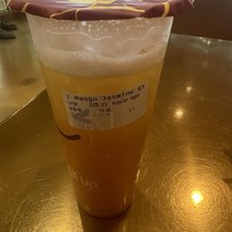 Drink order E1. Cold Mango Jasmine Green Tea Drink order E1. Cold Mango Jasmine Green Tea