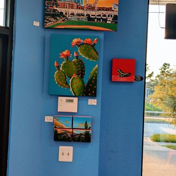 Loaded Burger - Inside - Local Art - Burgers Near Me - Houston, Texas