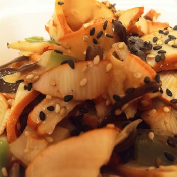 Sushi Pro - Squid salad was BEYOND delicious, tangy, and FRESH! - Conveyor Belt Sushi Near Me - Ogden, Utah
