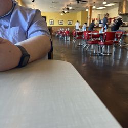 Big Spring Cafe - The inside of the cafe