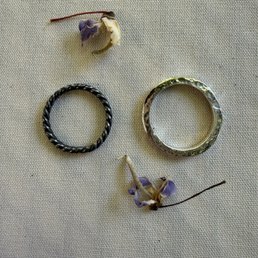 Finished rings Finished rings