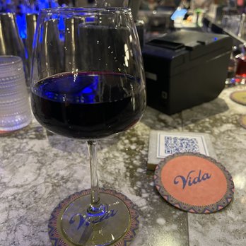 Vida - Glass of Cabernet at Vida - Tapas/Small Plates Near Me - Knoxville, Tennessee