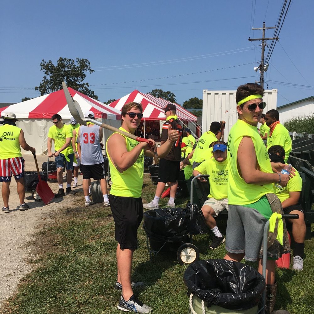 Delaware County Fairgrounds - "Clean up crew" for the annual horse parade - Venues & Event Spaces Near Me - Delaware, Ohio