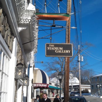 The Stadium Gallery - Store's front sign - Art Galleries Near Me - Kennebunkport, Maine The Stadium Gallery - Store's front sign - Art Galleries Near Me - Kennebunkport, Maine