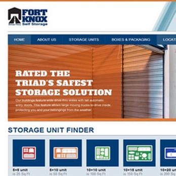 The Clever Robot, Inc - Fort Knox Self Storage - Web Design Near Me - Winston-Salem, North Carolina The Clever Robot, Inc - Fort Knox Self Storage - Web Design Near Me - Winston-Salem, North Carolina