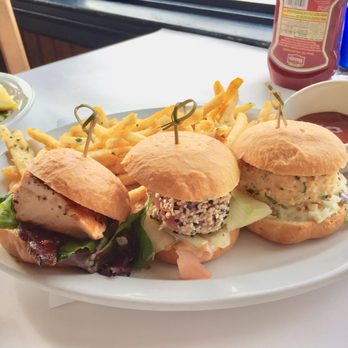 Moss Beach Distillery - Coast Sliders Sandwich - Seafood Near Me - Moss Beach, California