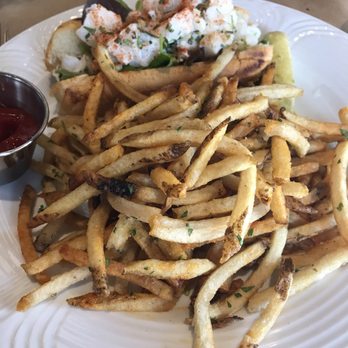 Bistro Off Broad - If you look closely you can spot the $16 lunch lobster roll. - French Near Me - Winder, Georgia Bistro Off Broad - If you look closely you can spot the $16 lunch lobster roll. - French Near Me - Winder, Georgia