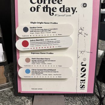 Jones Coffee - Menu - Coffee Roasteries Near Me - Minneapolis, Minnesota