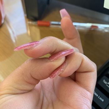 Bella Nails & Spa - Nails are not fully covered by acrylic or gel on every single nail - Nail Salons Near Me - Tucson, Arizona