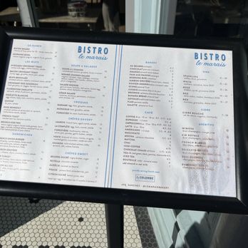 Le Marais Bakery - Menu - Bakeries Near Me - San Francisco, California