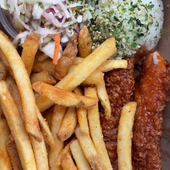 Calvin's Korean Hot Chicken - Devil garlic tender box - Chicken Wings Near Me - La Jolla, California