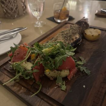 Philosophia - Whole Branzino - Greek Near Me - Mount Pleasant, South Carolina