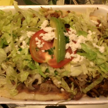 Julie's Tacos - Huarache con Al Pastor - Food Trucks Near Me - Los Angeles, California Julie's Tacos - Huarache con Al Pastor - Food Trucks Near Me - Los Angeles, California