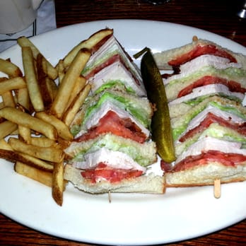 Johnny's Kitchen & Tap - Clubhouse Sandwich with fresh cut fries - Barbeque Near Me - Glenview, Illinois Johnny's Kitchen & Tap - Clubhouse Sandwich with fresh cut fries - Barbeque Near Me - Glenview, Illinois