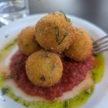 Outlaw Kitchens - Arancini - New American Near Me - San Antonio, Texas Outlaw Kitchens - Arancini - New American Near Me - San Antonio, Texas