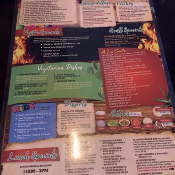 Las Mesas Mexican Grill - Menu - Mexican Near Me - Calera, Alabama Las Mesas Mexican Grill - Menu - Mexican Near Me - Calera, Alabama