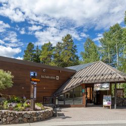 Vail Public Library - Main entrance.