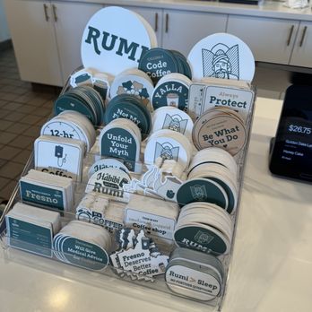 Rumi Coffee - Stickers - Coffee & Tea Near Me - Fresno, California Rumi Coffee - Stickers - Coffee & Tea Near Me - Fresno, California