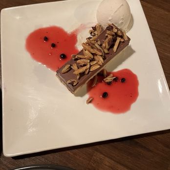 Millennium - Earl Grey Mousse Cake thing. Very good. - Vegan Near Me - Oakland, California Millennium - Earl Grey Mousse Cake thing. Very good. - Vegan Near Me - Oakland, California